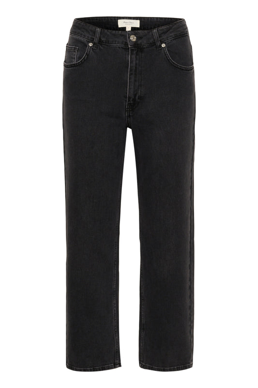 Part Two Judya Washed Black Denim Jeans