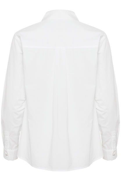 Part Two Maye Bright White Cotton Shirt