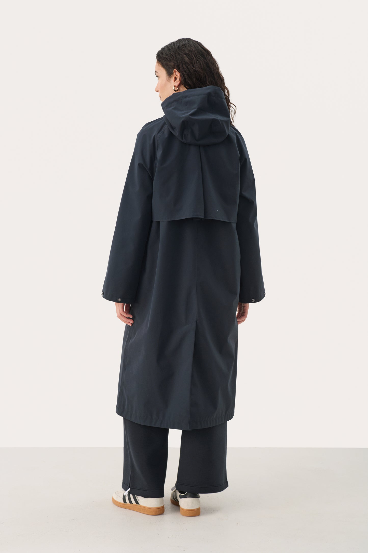 Part Two Noir Dark Navy Coat