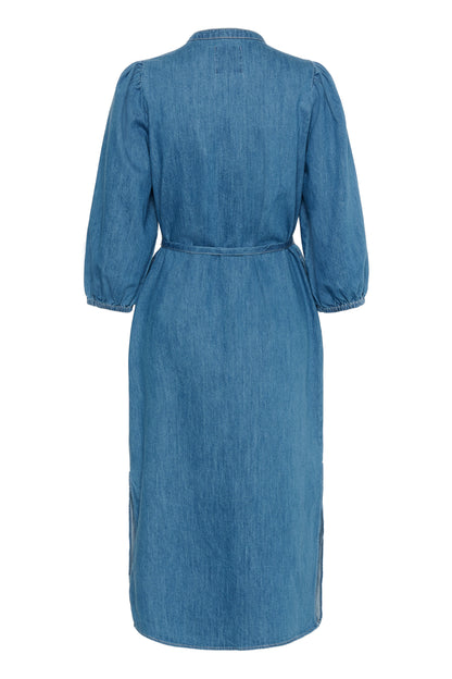 Part Two Nadija Medium Blue Denim Dress