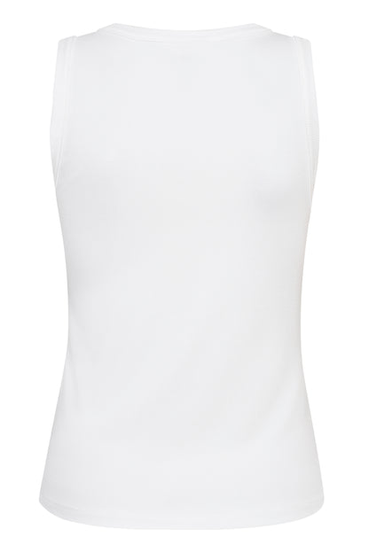 Part Two Nikkia Bright White Vest Top