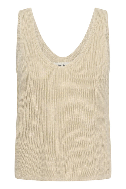 Part Two Rebecca French Oak Knit Top