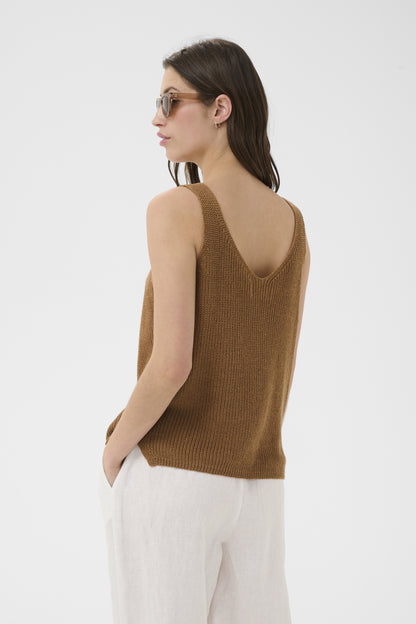 Part Two Rebecca Argan Oil Knit Top
