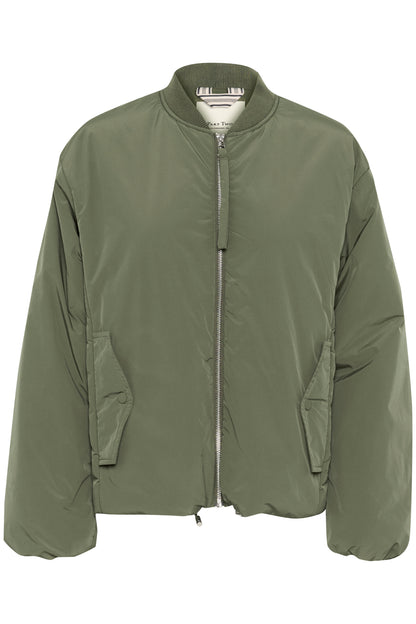 Part Two Sari Grape Leaf Zip Up Jacket