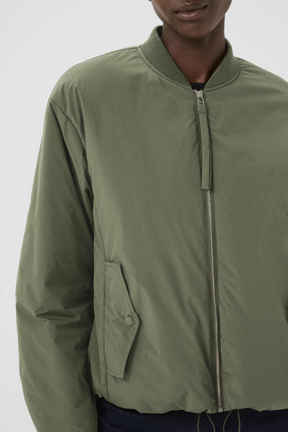 Part Two Sari Grape Leaf Zip Up Jacket