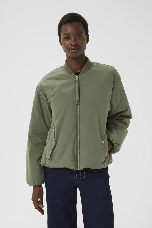 Part Two Sari Grape Leaf Zip Up Jacket