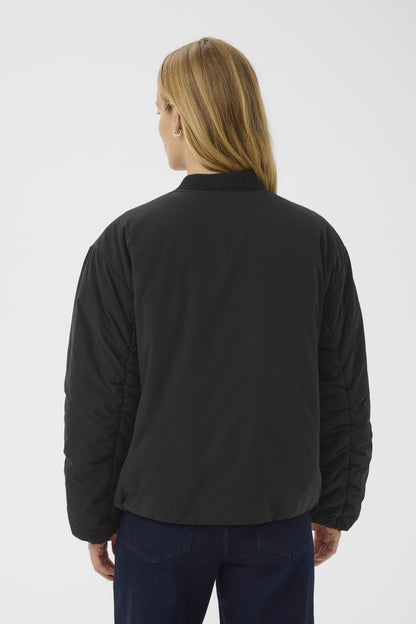 Part Two Sari Black Zip Up Jacket