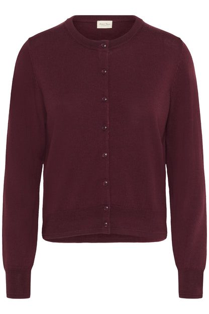 Part Two Noelani Tawny Port Cardigan