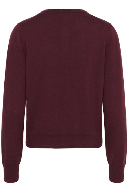 Part Two Noelani Tawny Port Cardigan