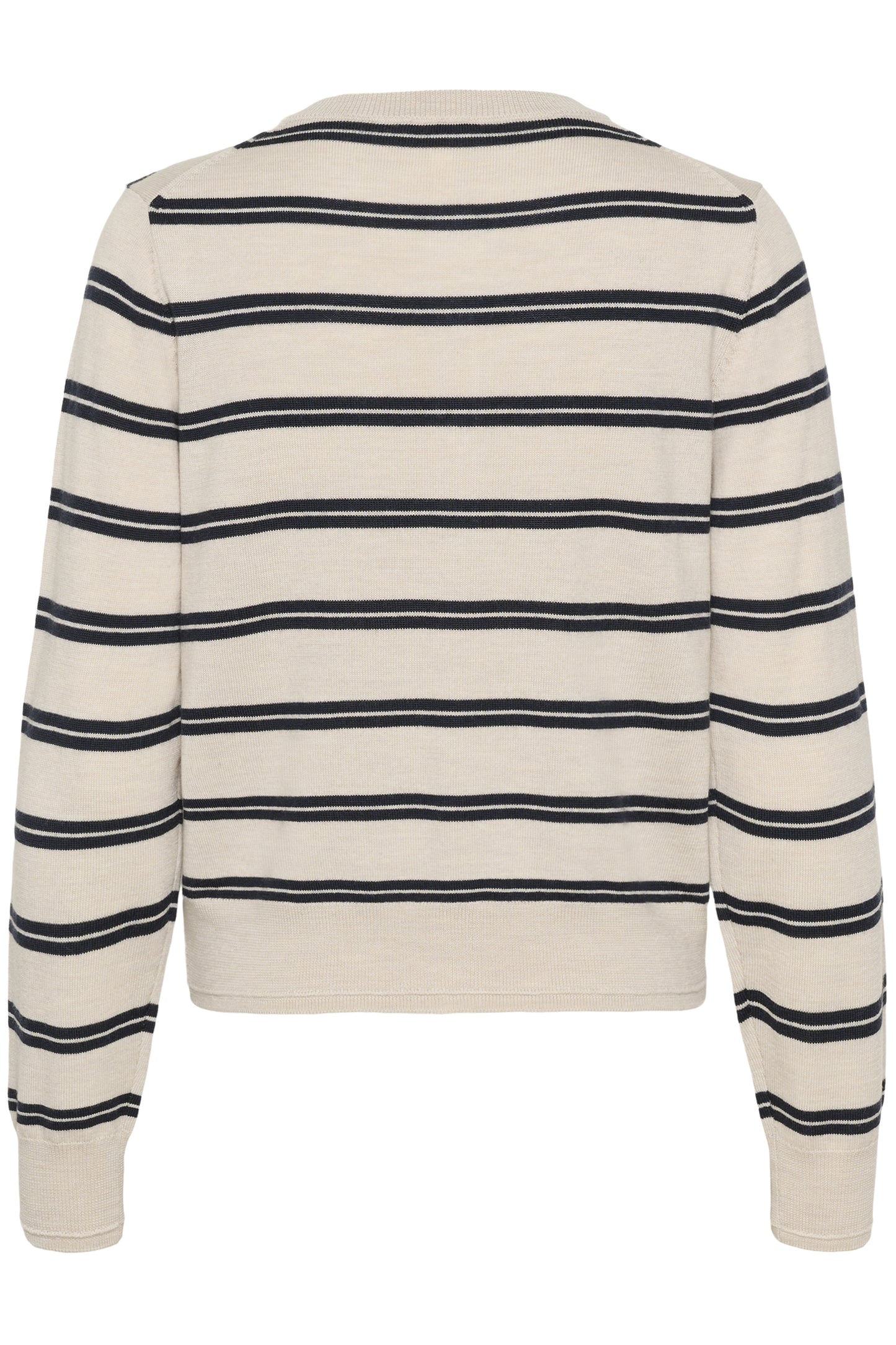 Part Two Noelani Dark Navy Stripe Cardigan