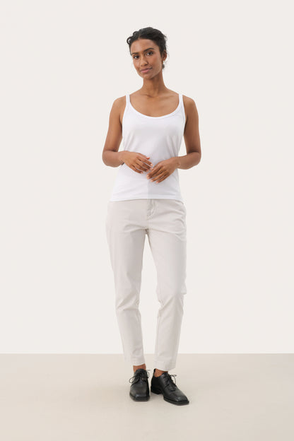 Part Two Nelie Bright White Vest Top