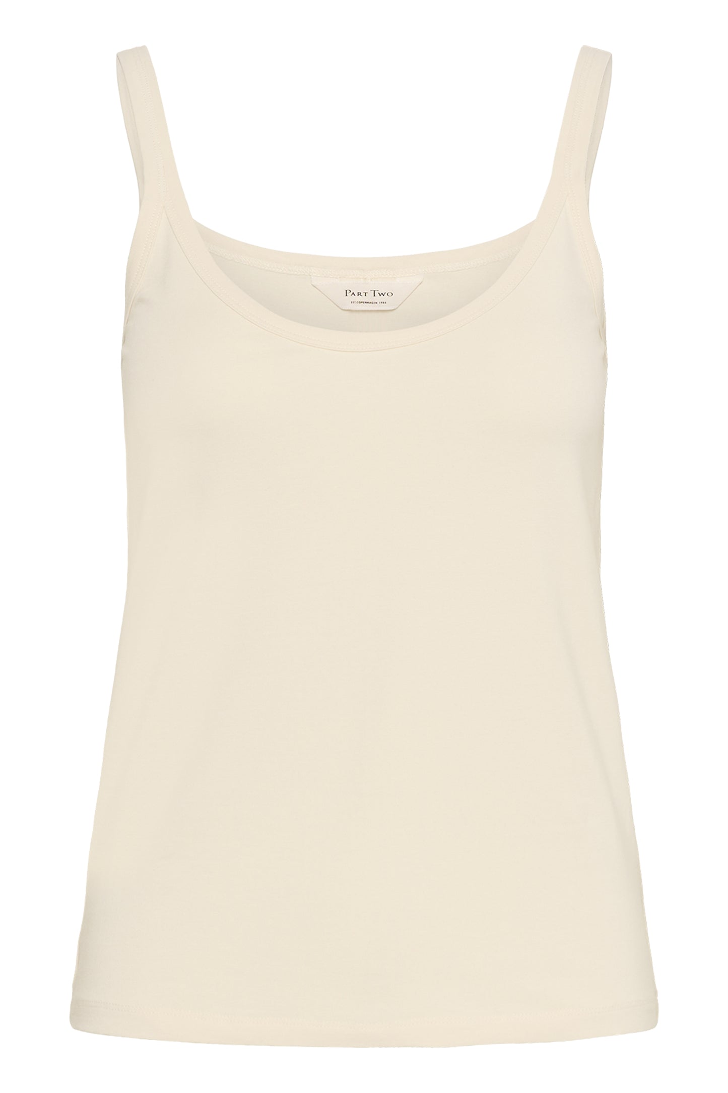 Part Two Nelie Whitecap Gray Vest Top
