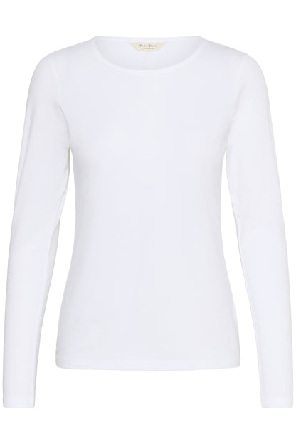 Part Two Nemajas Bright White Long Sleeve Top