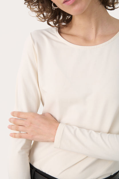 Part Two Nemajas Whitecap Gray Long Sleeve Top