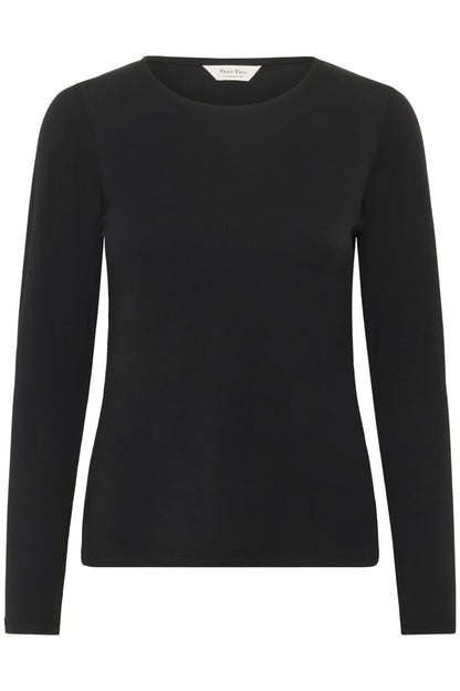 Part Two Nemajas Black Long Sleeve Top