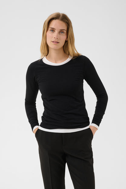 Part Two Black Nemajas LS Top