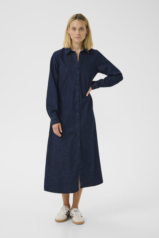 Part Two Esilyas Rinse Blue Denim Dress