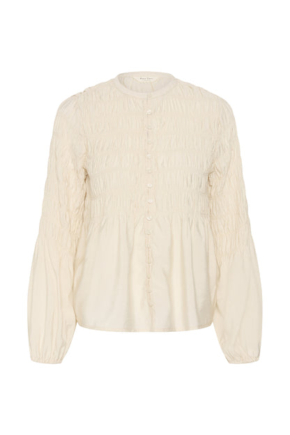Part Two Siffe Whitecap Gray Blouse