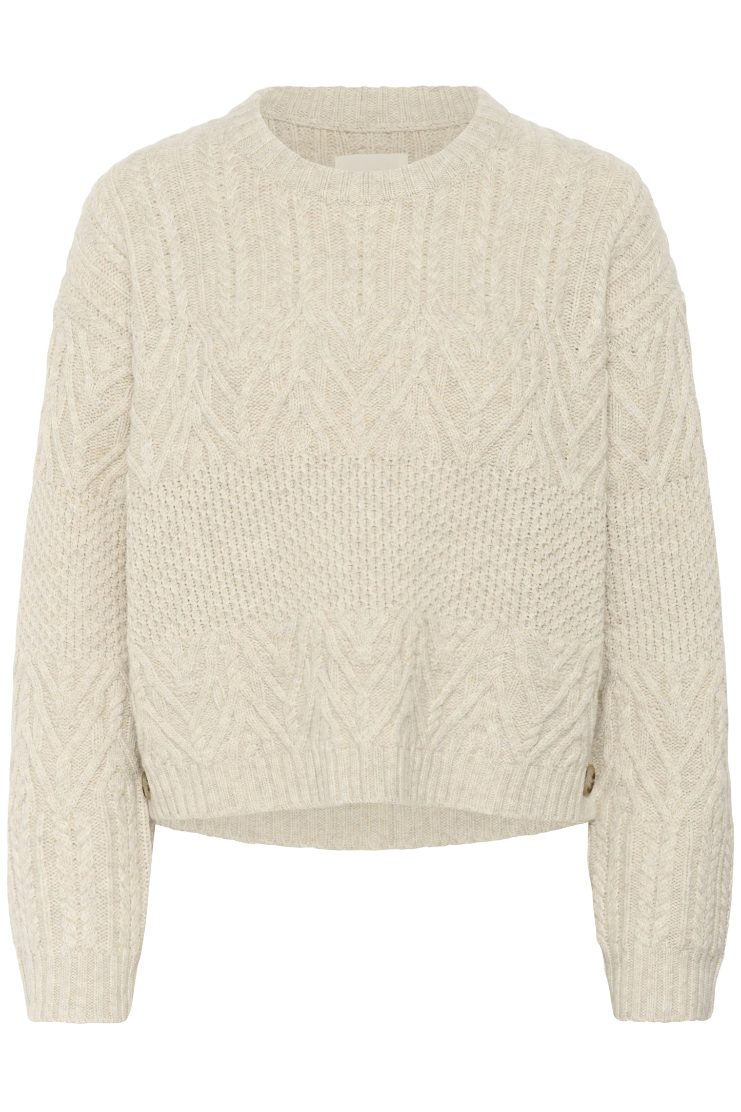 Part Two Sindy French Oak Melange Jumper