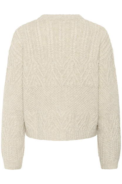 Part Two Sindy French Oak Melange Jumper