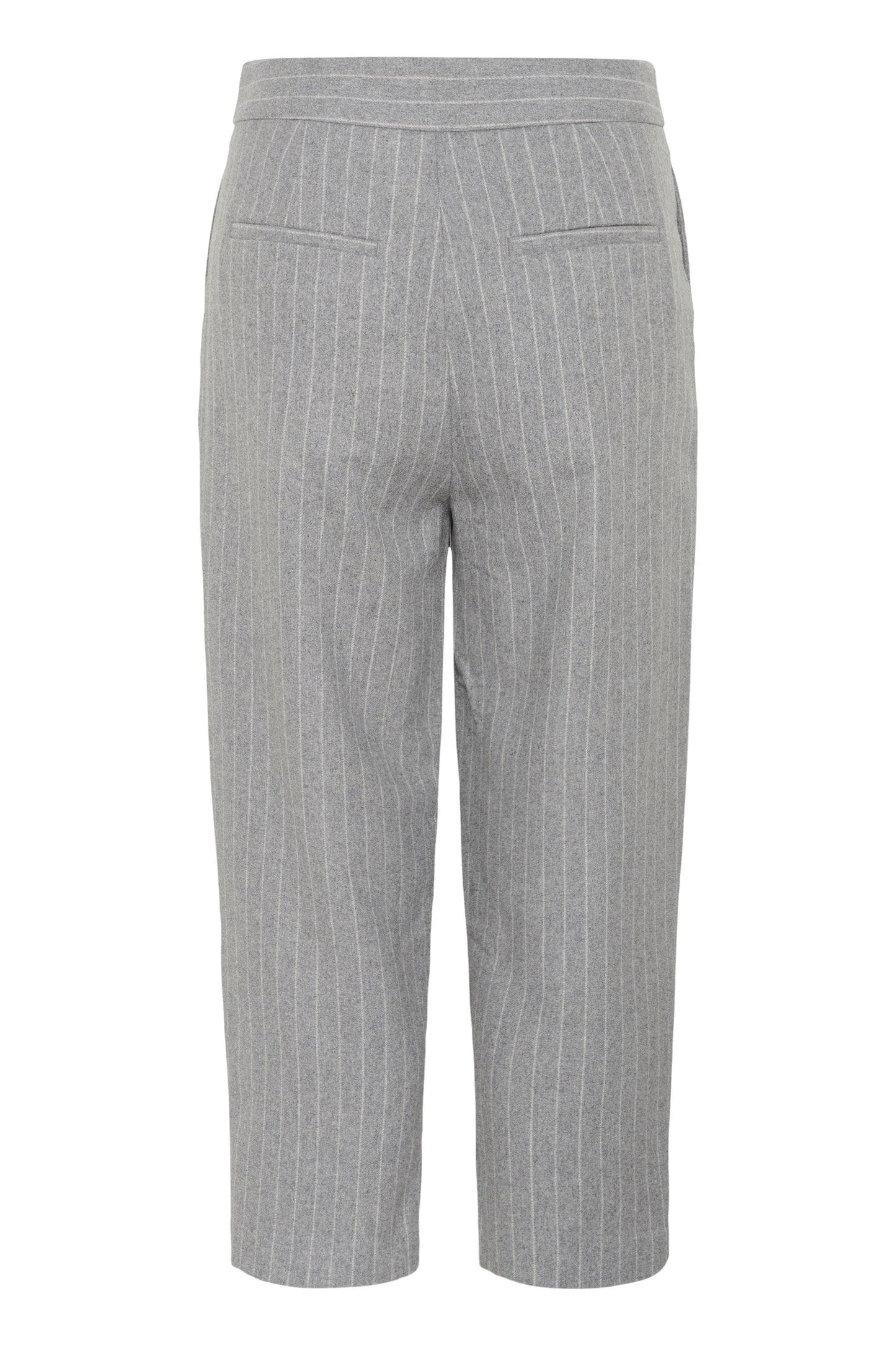 Part Two Solbritt Medium Grey Pinstripe Trouser