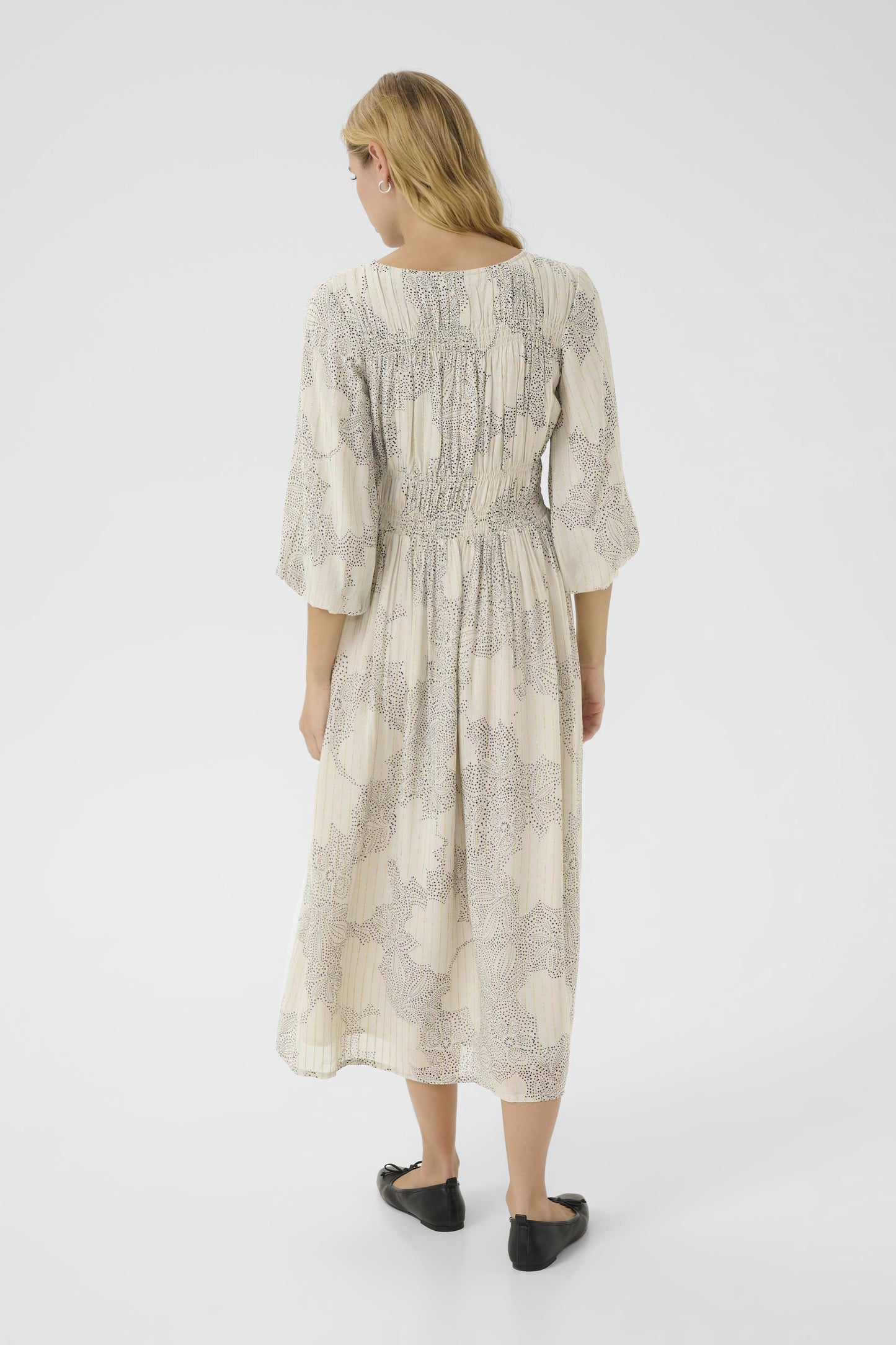 Part Two Steffi French Oak Print Dress