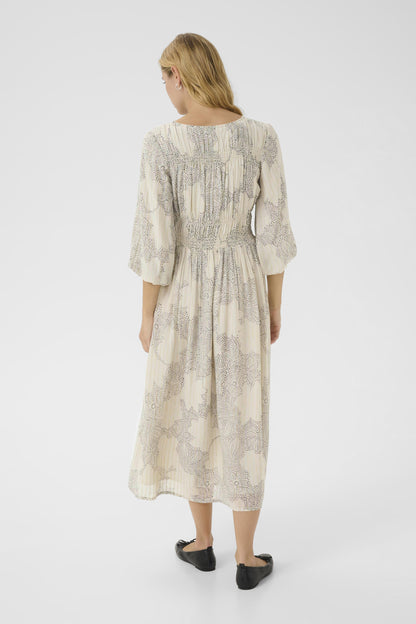 Part Two Steffi French Oak Print Dress