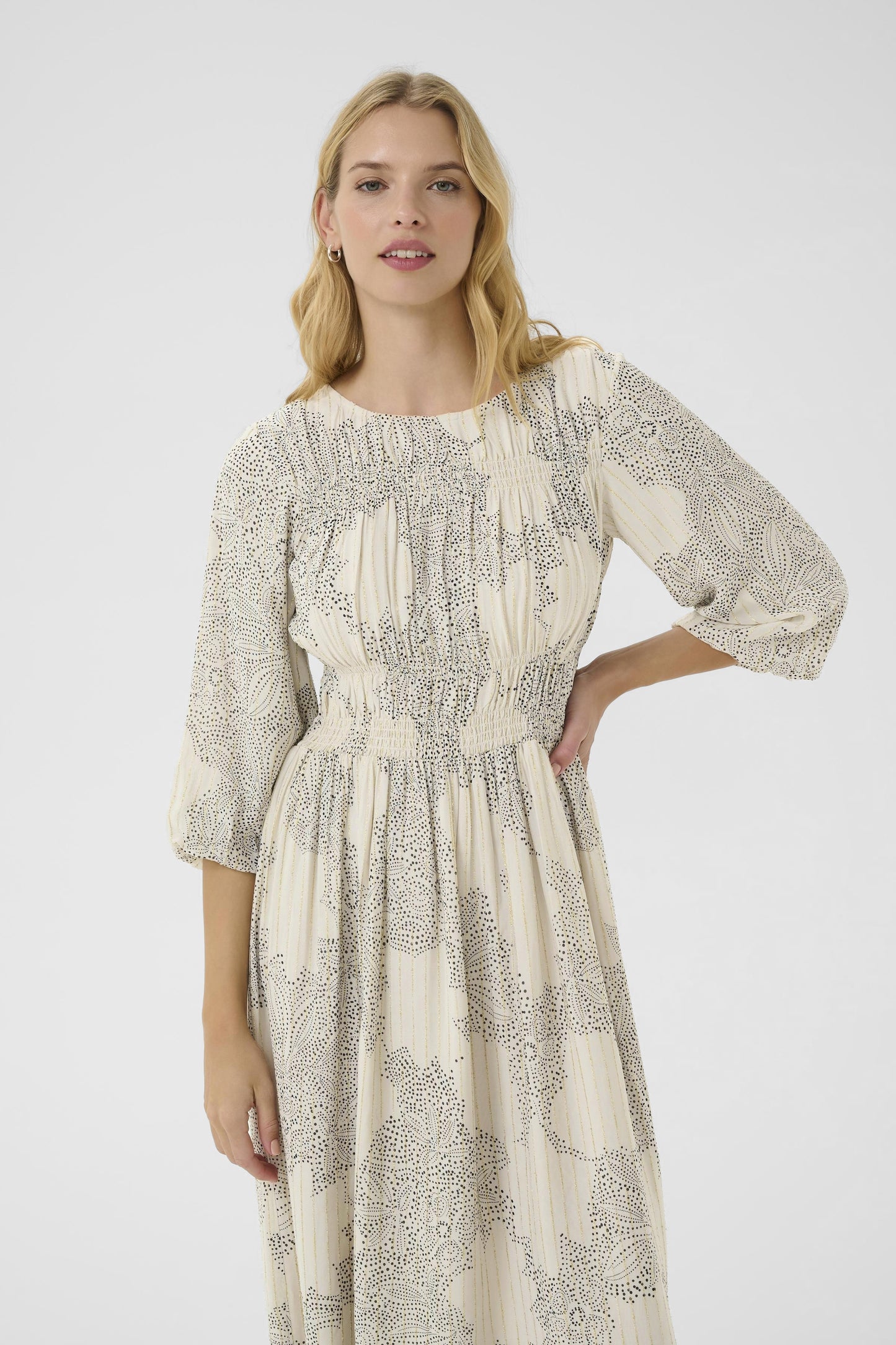Part Two Steffi French Oak Print Dress