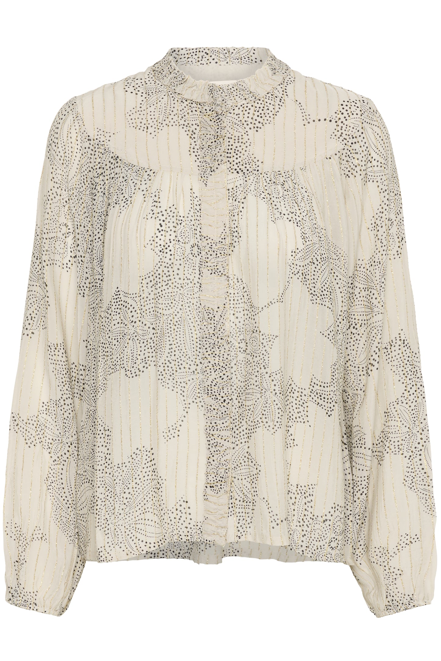 Part Two Sunna French Oak Print Blouse