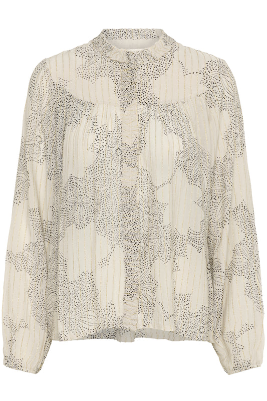 Part Two Sunna French Oak Print Blouse