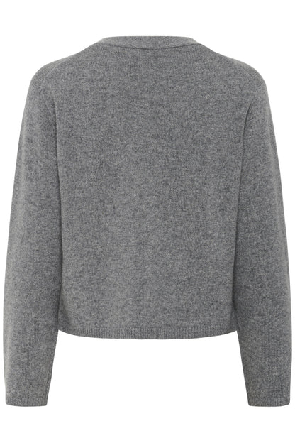 Part Two Sveva Medium Grey Melange Cardigan