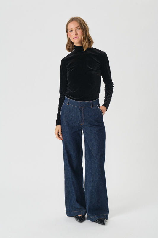 Part Two Ursula Rinse Blue Denim Jeans