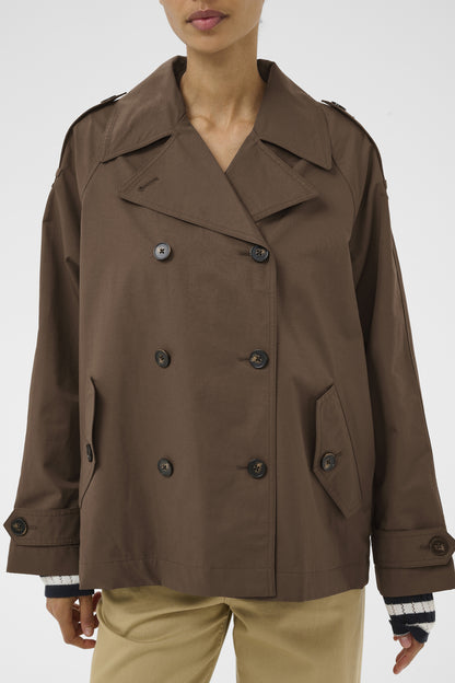 Part Two Yuna Chocolate Brown Jacket
