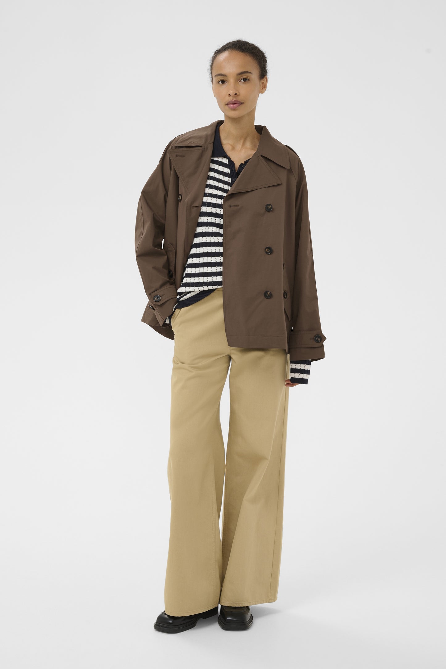 Part Two Yuna Chocolate Brown Jacket