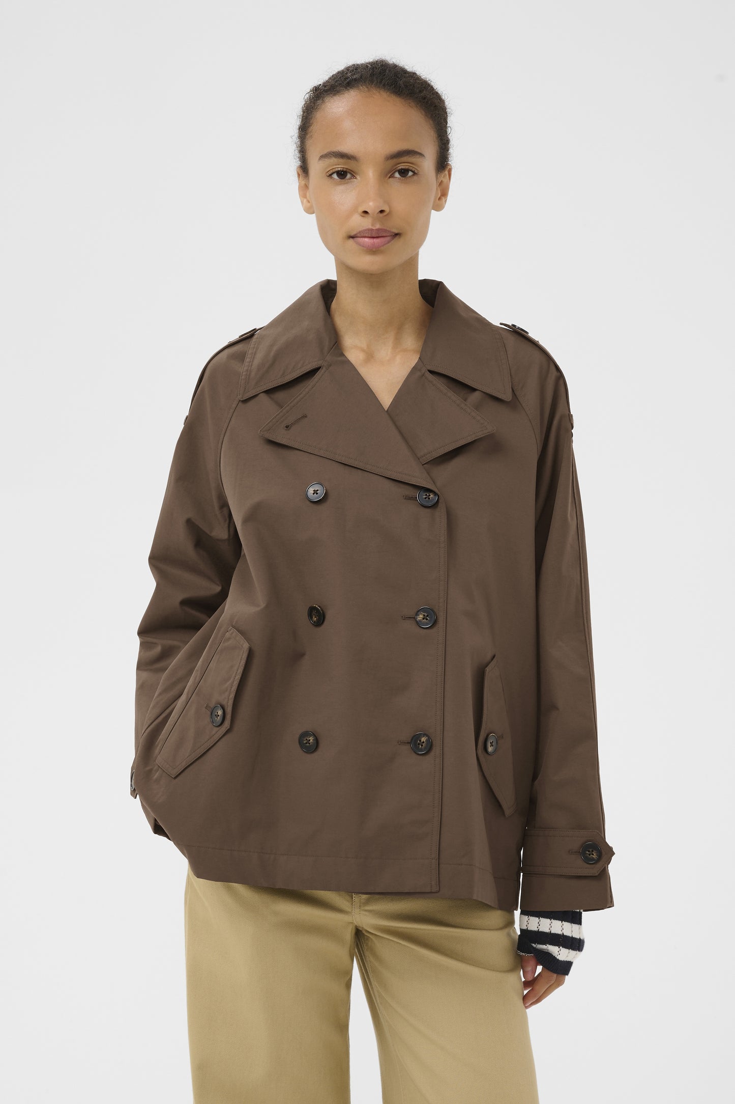 Part Two Yuna Chocolate Brown Jacket