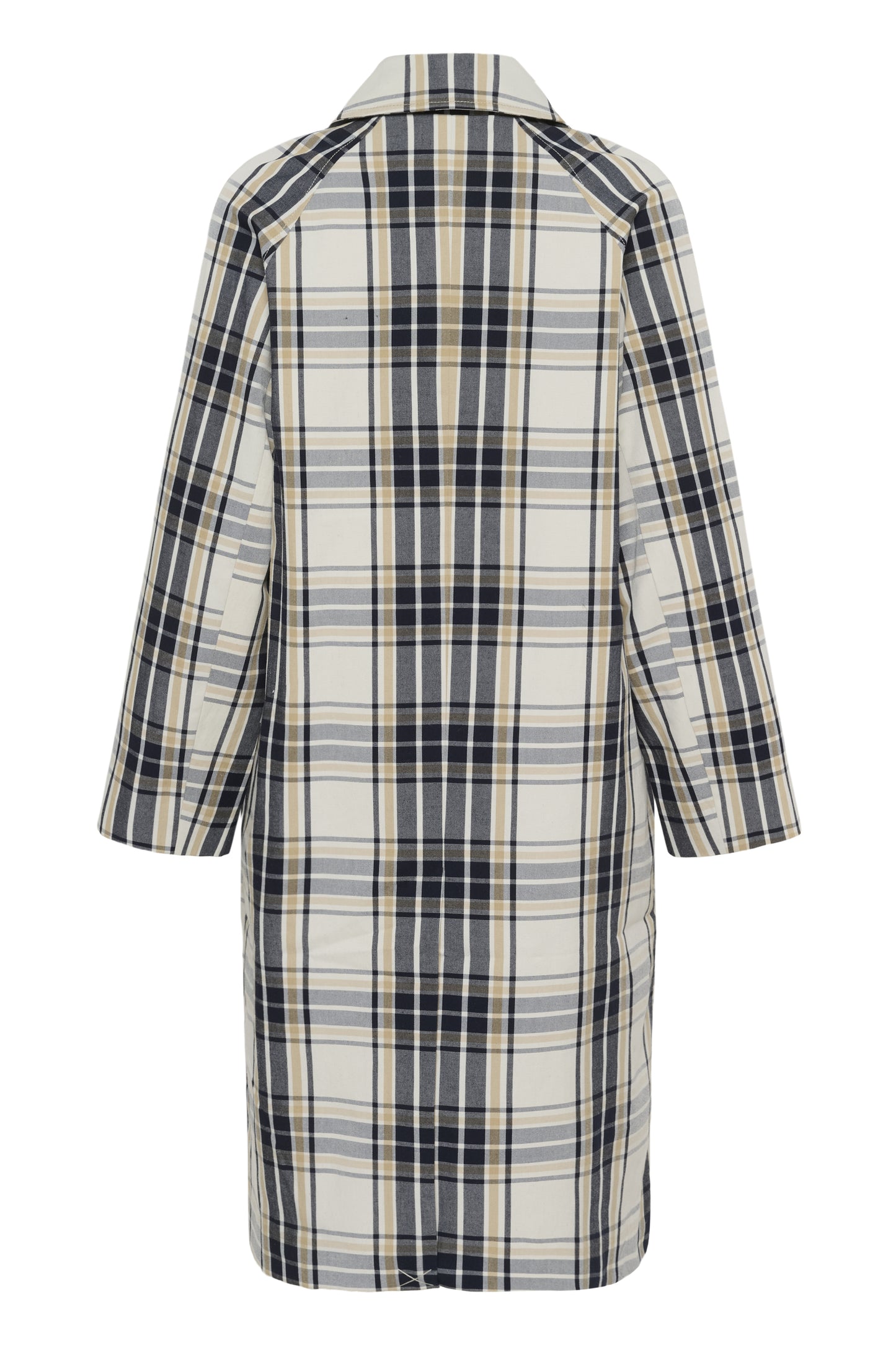 Part Two Yasha Dark Navy Check Jacket