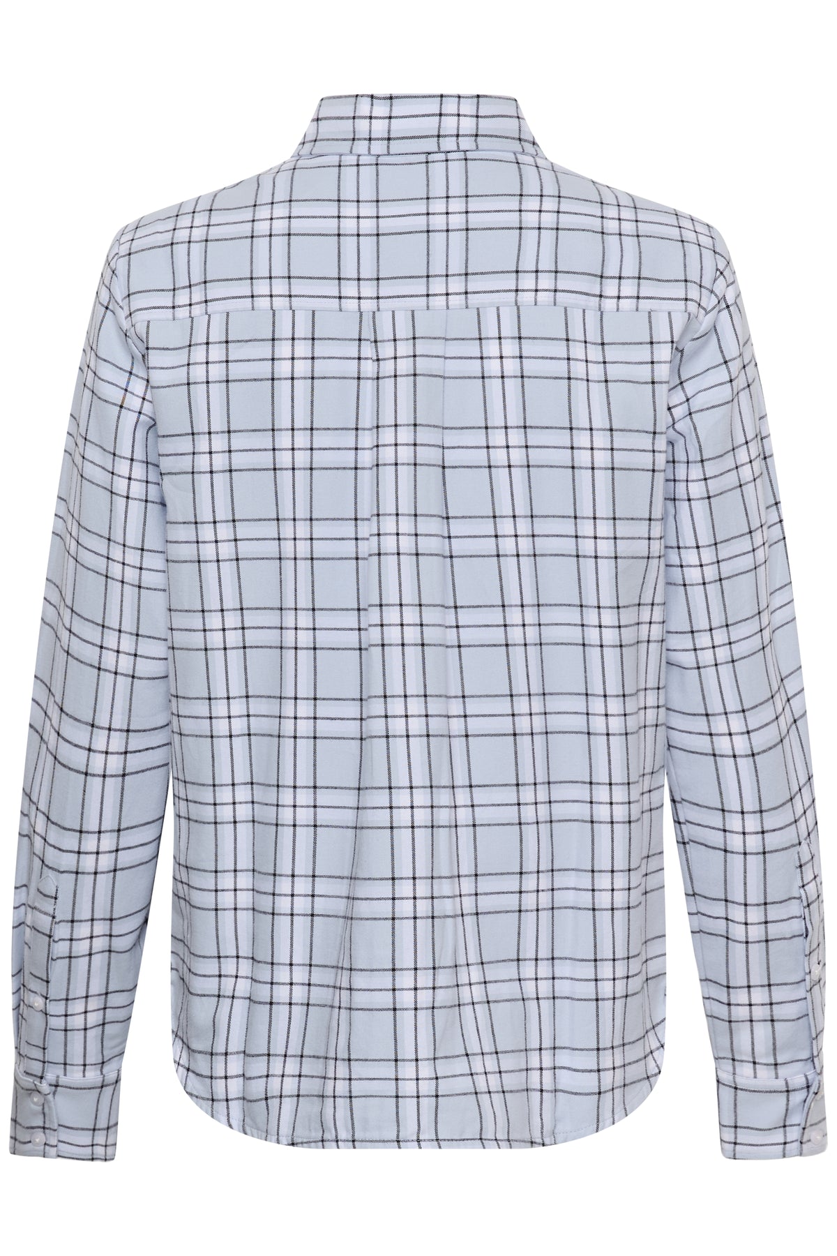 Part Two Yana Heather Check/Blue Shirt