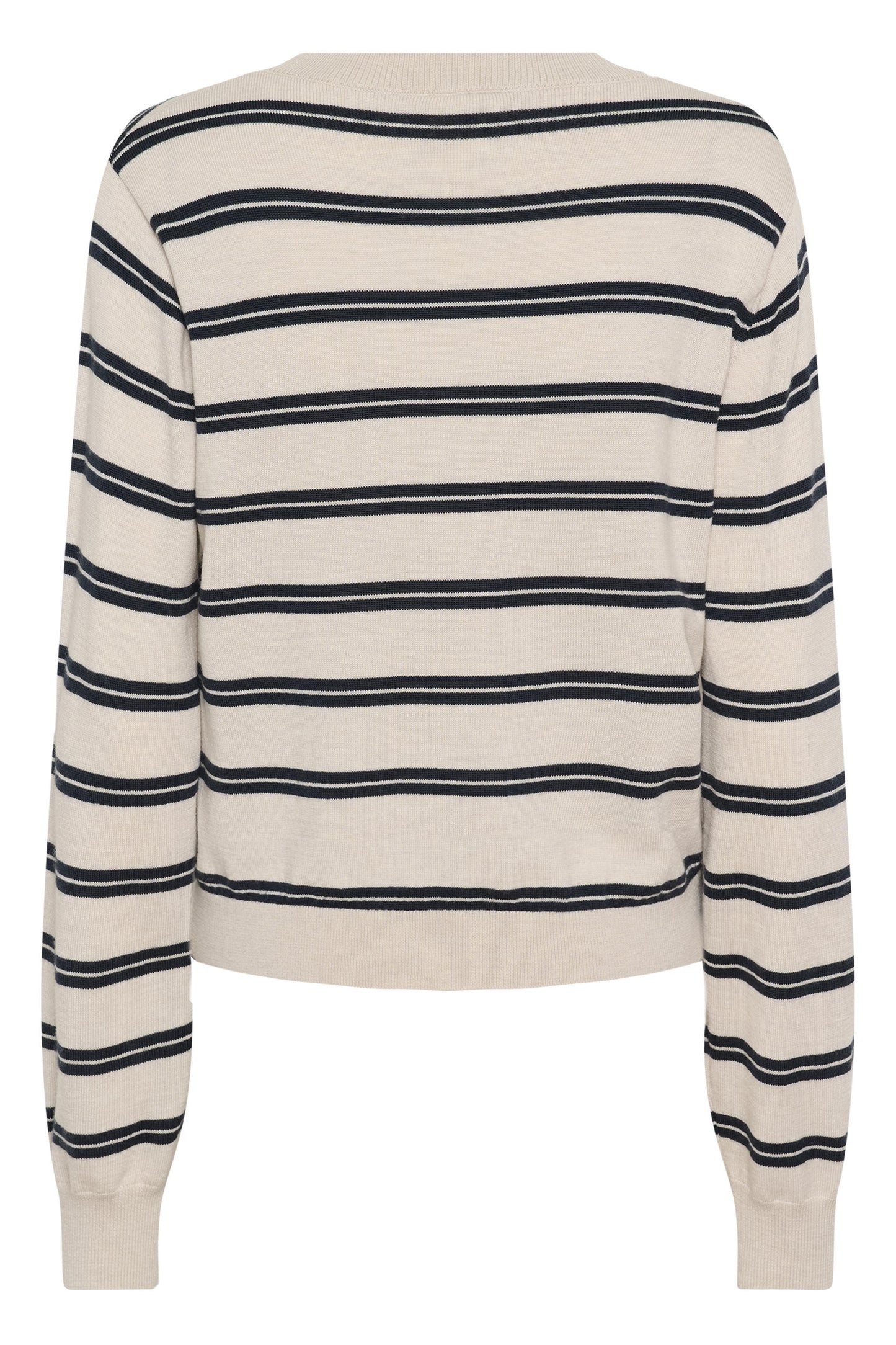 Part Two Yona Dark Navy Stripe Jumper