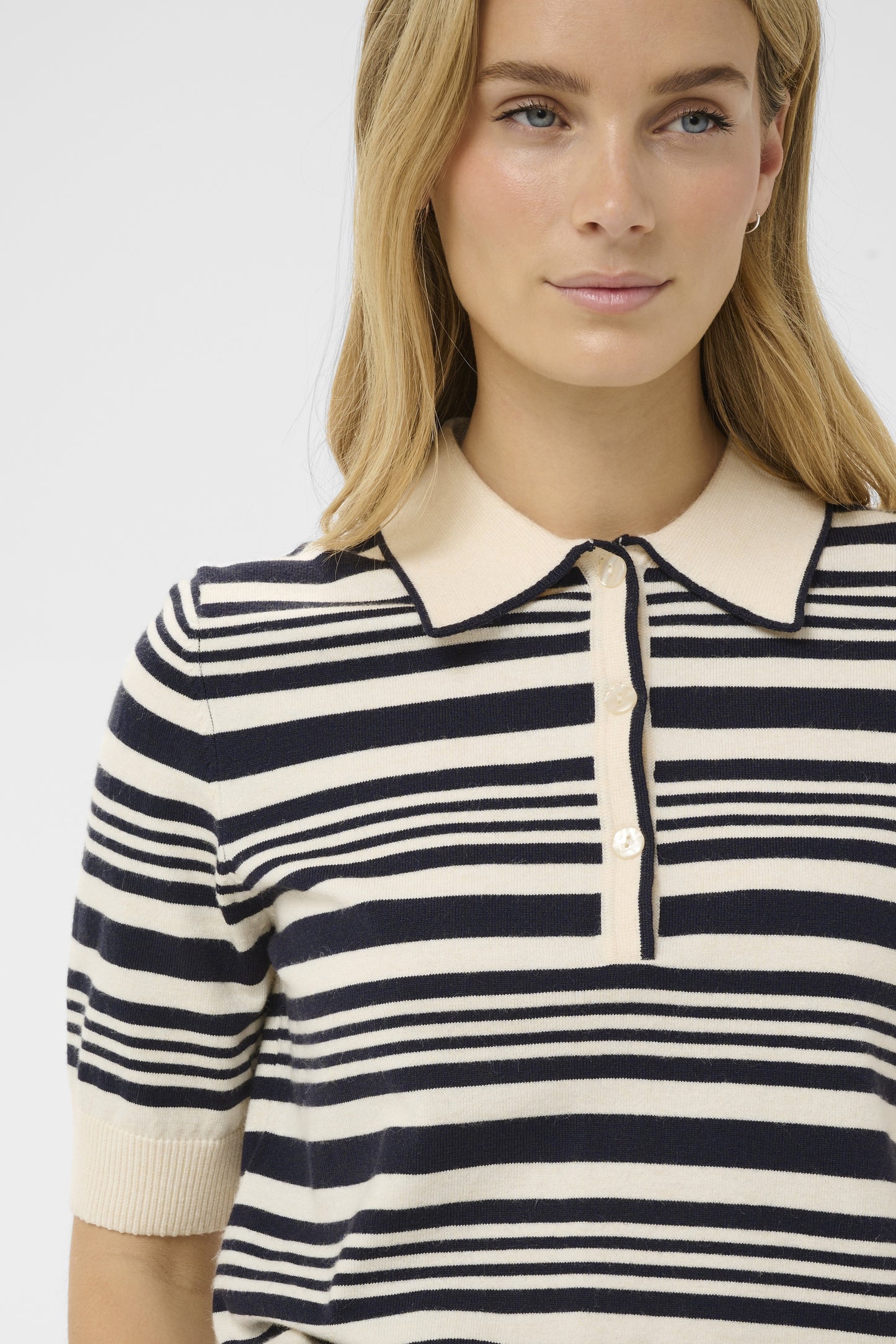 Part Two Anetti Dark Blue Knit Top