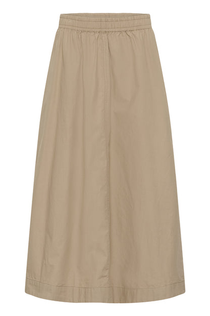 Part Two Asmina Silver Mink Skirt