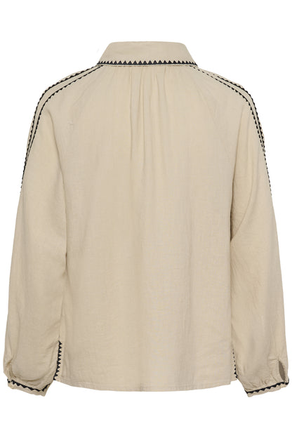 Part Two Aimy Oatmeal Blouse