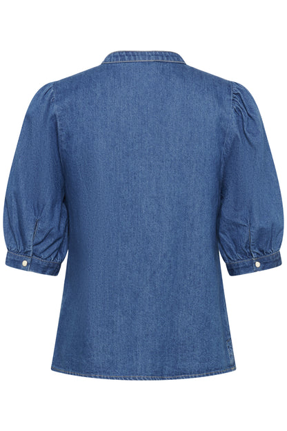 Part Two Alesia Medium Blue Denim Shirt