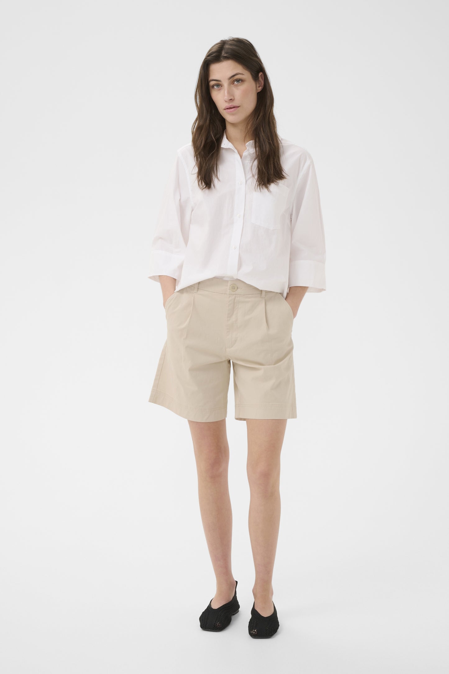 Part Two Bonni French Oak Shorts