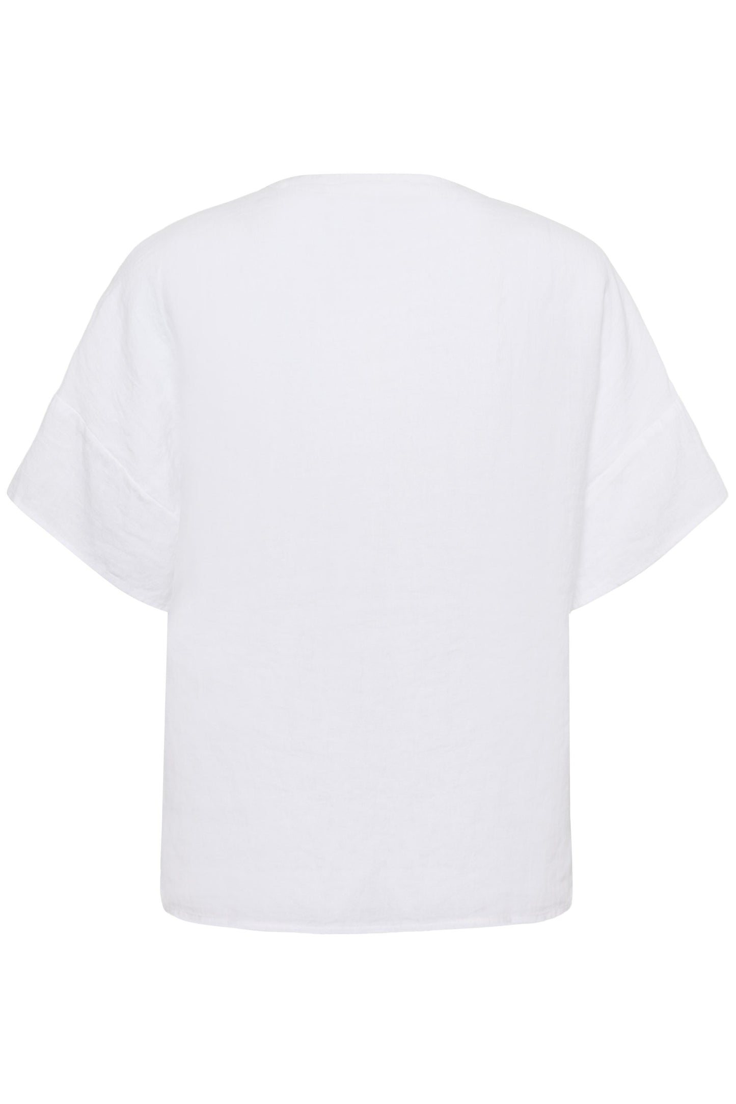 Part Two Brinnie Bright White Linen Blouse