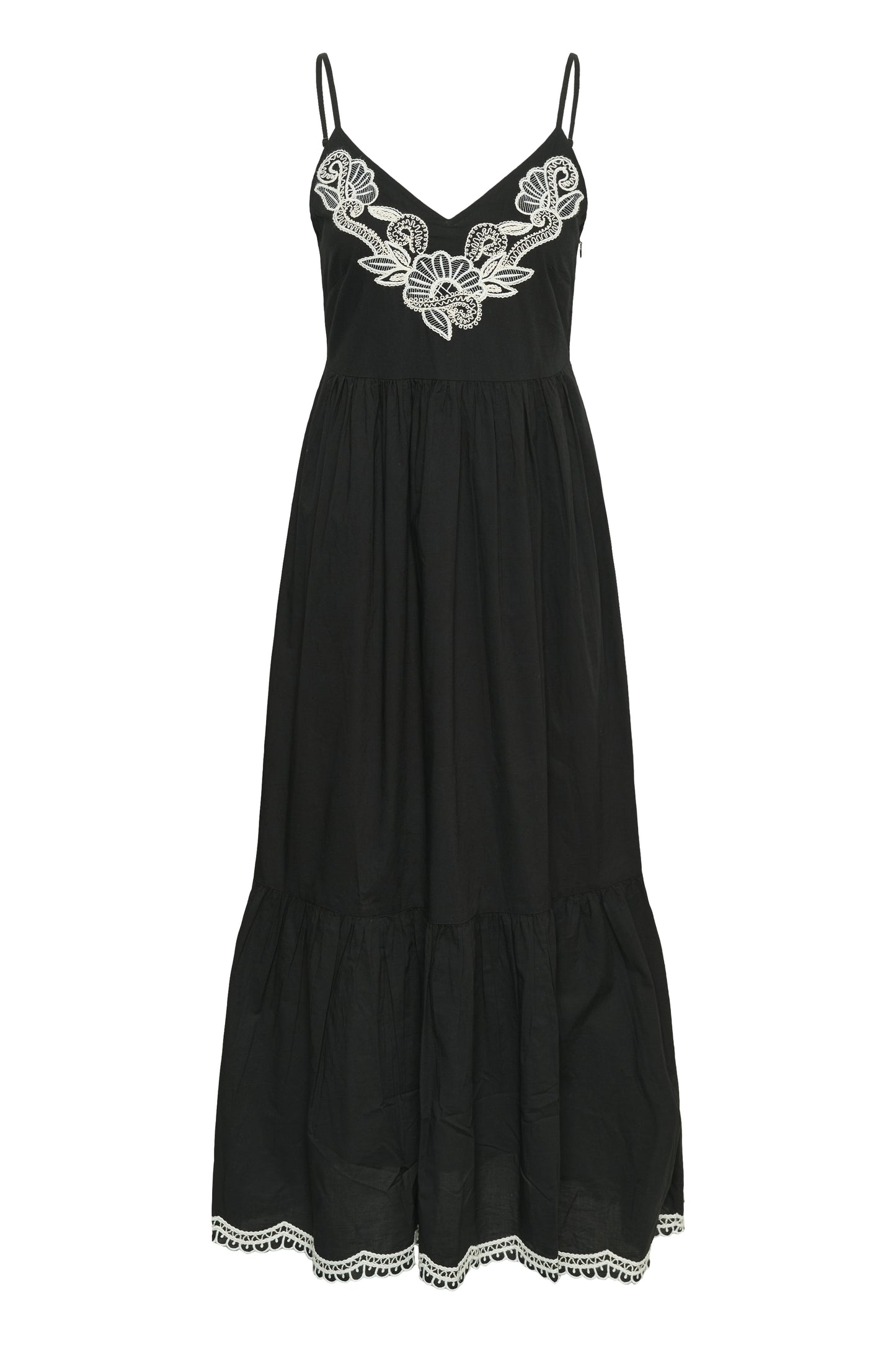 Part Two Bianna Black/Off White Dress