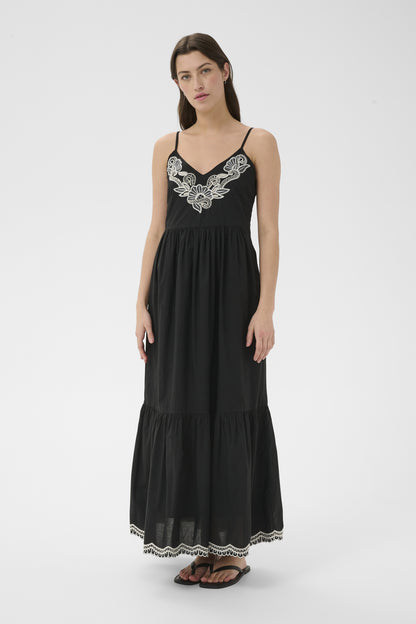 Part Two Bianna Black/Off White Dress