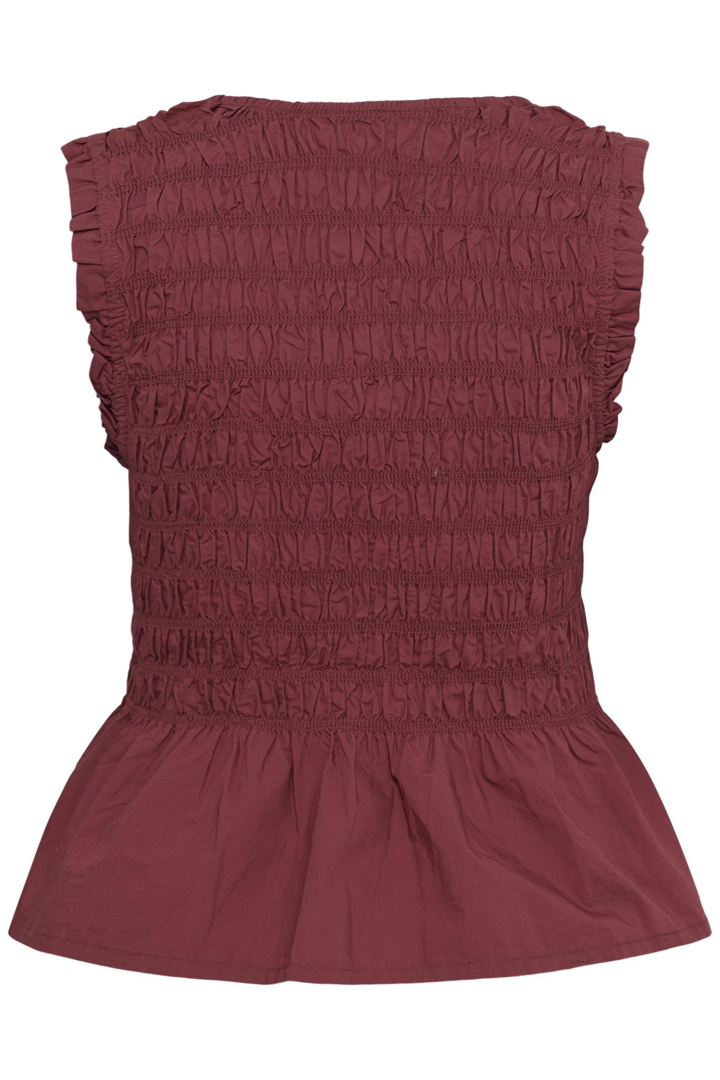 Part Two Borgny Burnt Russet Top