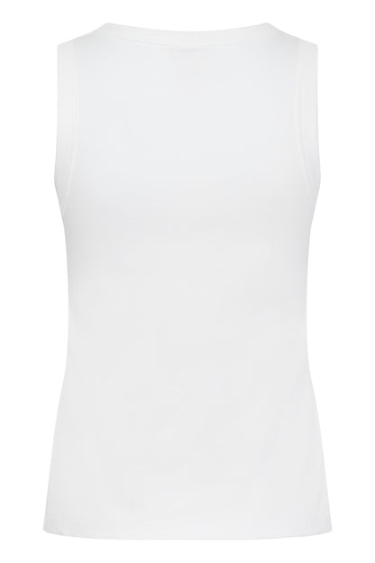 Part Two Bessy Bright White Vest Top