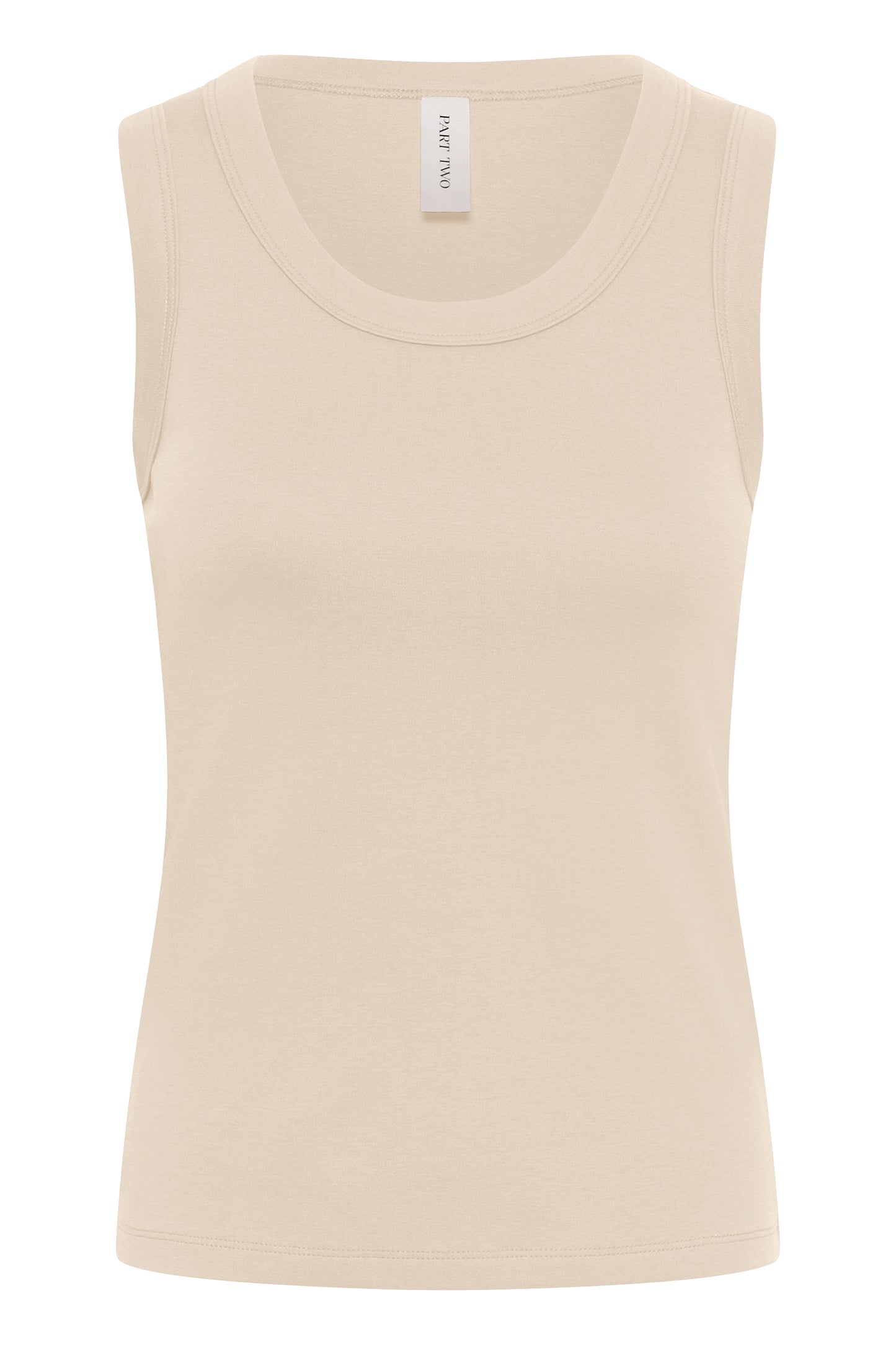 Part Two Bessy French Oak Vest Top