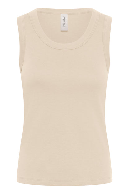 Part Two Bessy French Oak Vest Top